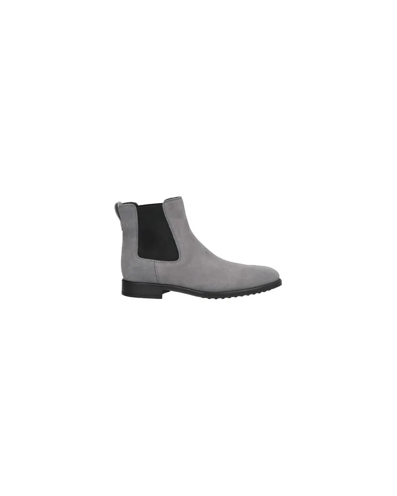 TOD'S SCHUHE - Stiefelettenauf YOOX.COM Hellgrau