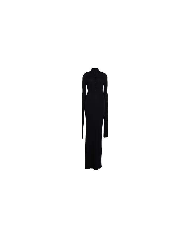 Ann Demeulemeester KLEIDER - Maxi-Kleiderauf YOOX.COM Schwarz