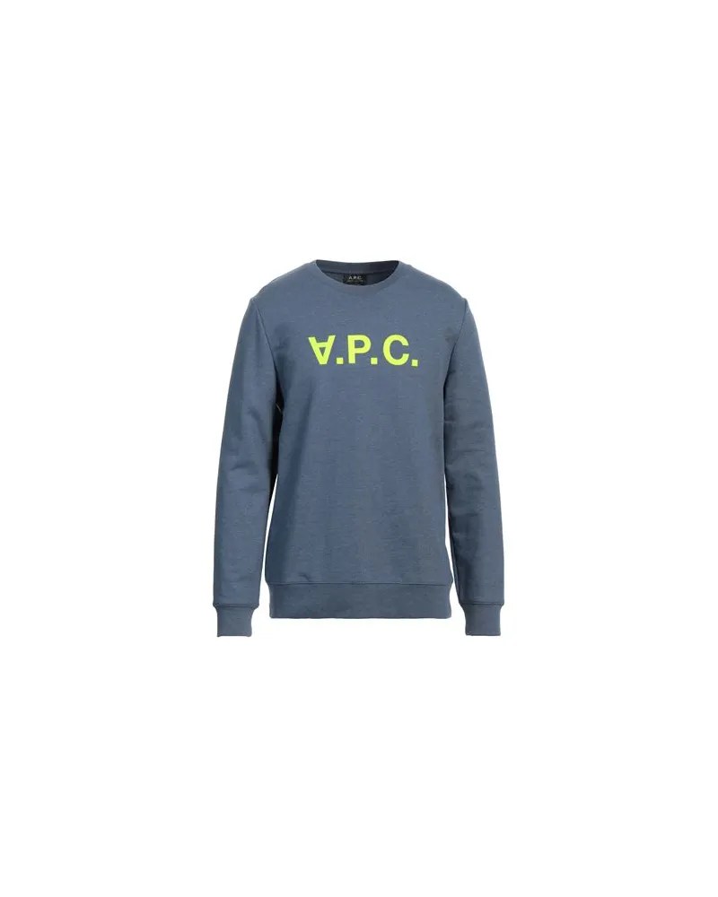 A.P.C. TOPS - Sweatshirtsauf YOOX.COM Taubenblau