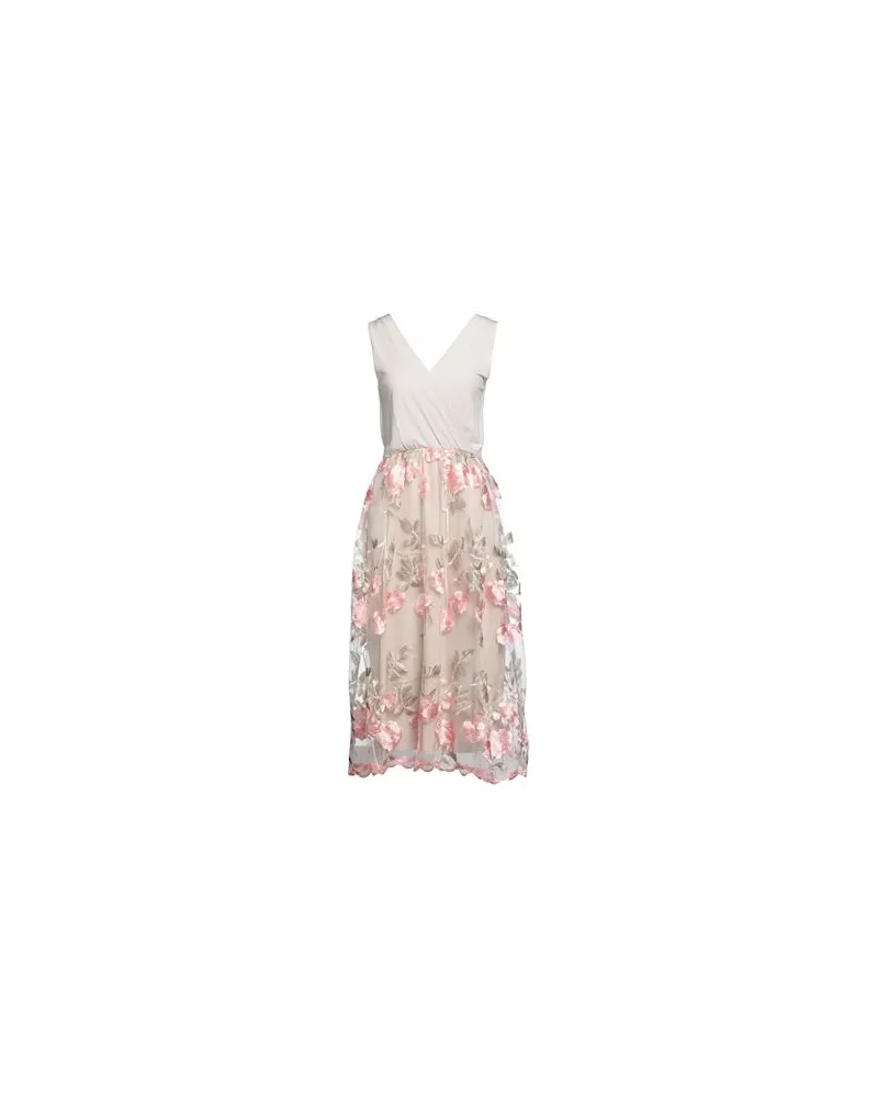 Vanessa Scott KLEIDER - Midi-Kleiderauf YOOX.COM Beige