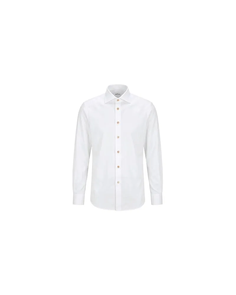 Kiton TOPS - Hemdenauf YOOX.COM Weiß