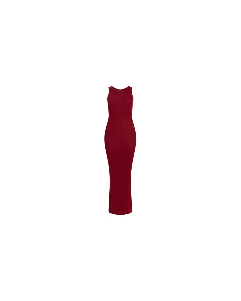 AEXAE KLEIDER - Maxi-Kleiderauf YOOX.COM Bordeaux