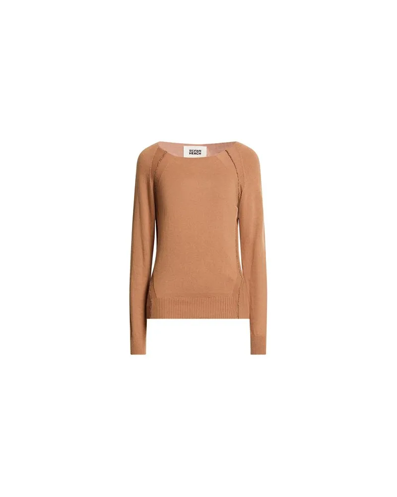 Silvian Heach STRICKWAREN - Pulloverauf YOOX.COM Kamel