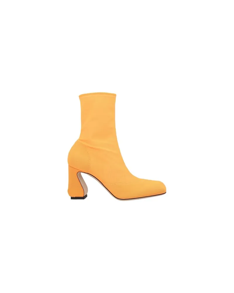 Sergio Rossi SCHUHE - Stiefelettenauf YOOX.COM Orange