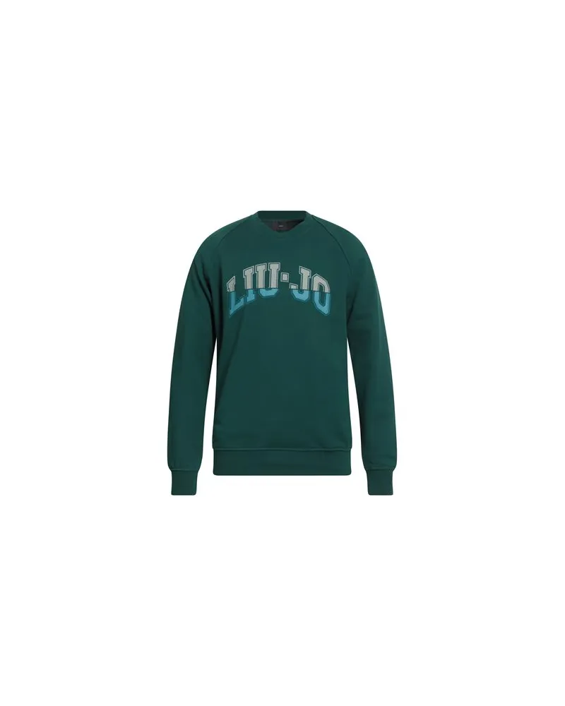 Liu Jo TOPS - Sweatshirtsauf YOOX.COM Dunkelgrün