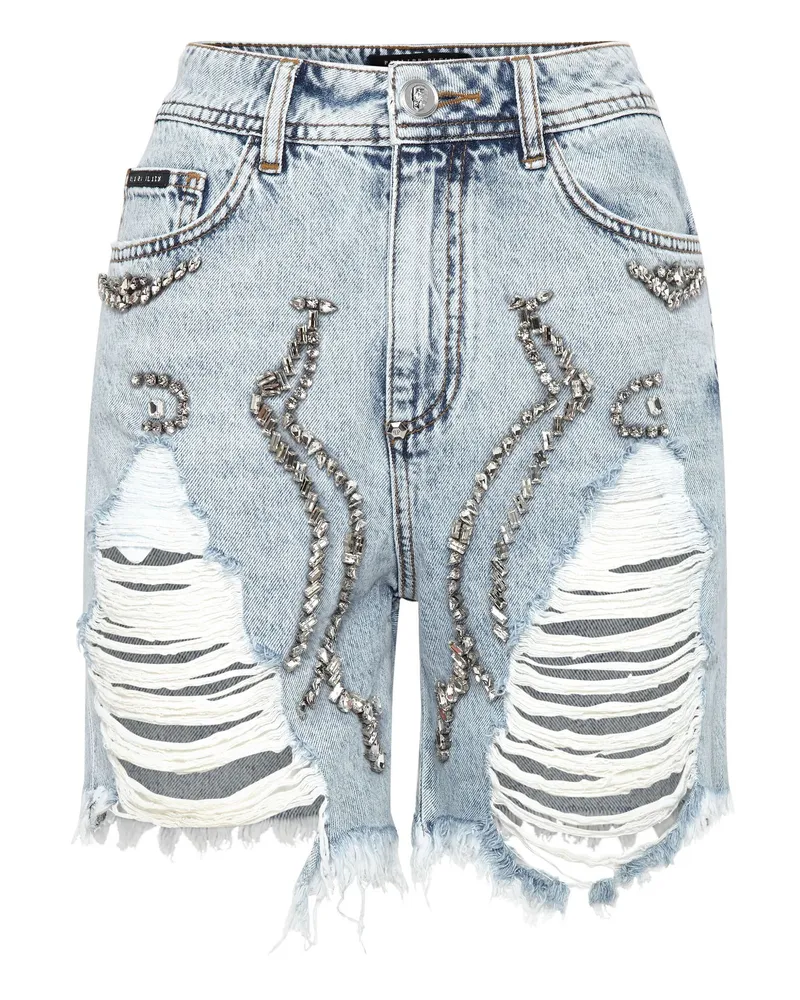 Philipp Plein Shorts & Bermudashorts Blau