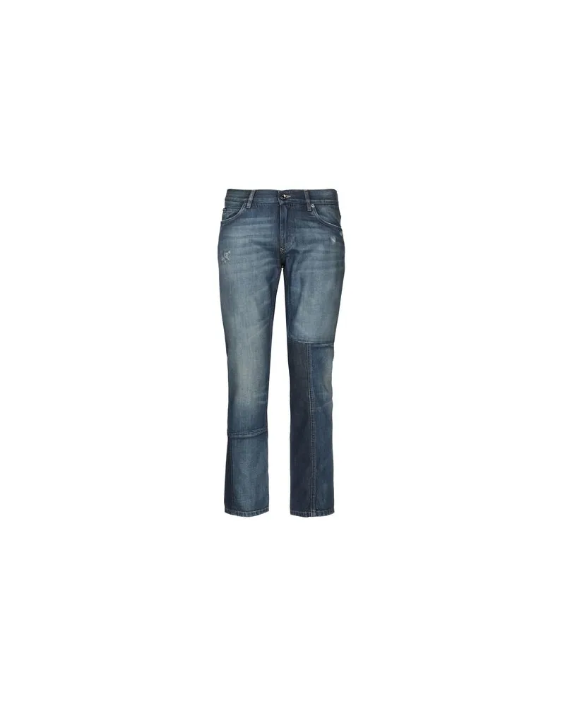 Dolce & Gabbana HOSEN & RÖCKE - Jeanshosenauf YOOX.COM Blau