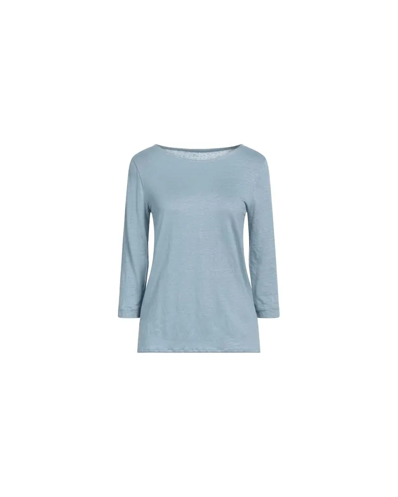 Majestic TOPS - T-shirtsauf YOOX.COM Hellblau