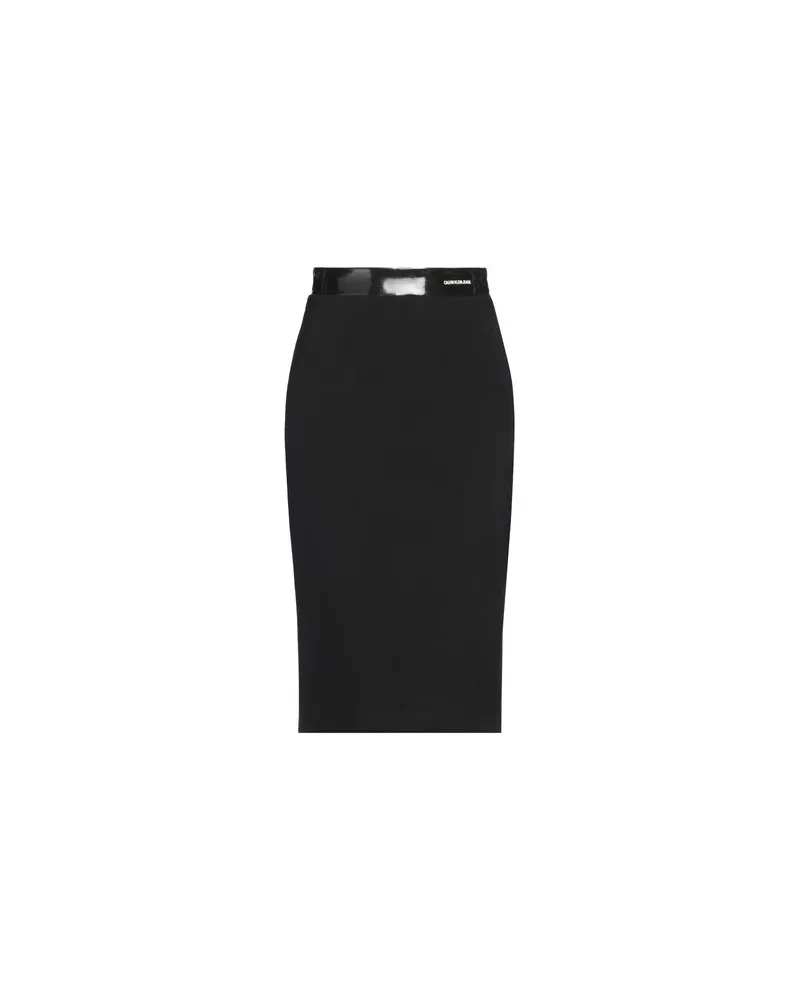 Calvin Klein HOSEN & RÖCKE - Midi-Röckeauf YOOX.COM Schwarz