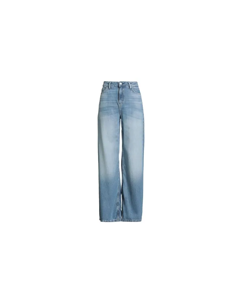 Guess HOSEN & RÖCKE - Jeanshosenauf YOOX.COM Blau
