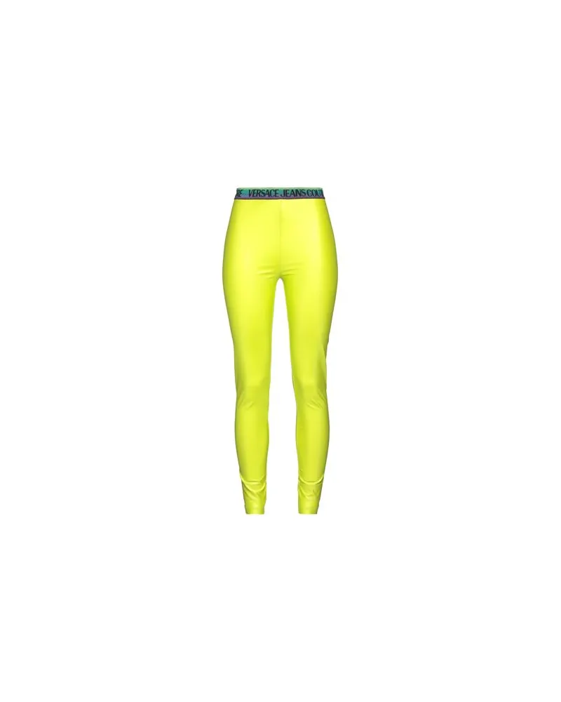 Versace Jeans HOSEN & RÖCKE - Leggingsauf YOOX.COM Limettengrün