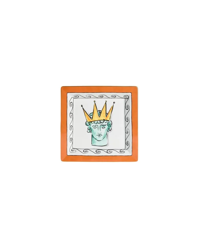 Ginori 1735 DEKORATIONEN - Dekotellerauf YOOX.COM Orange
