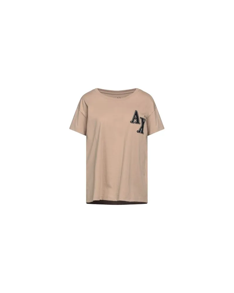 Armani Exchange TOPS - T-shirtsauf YOOX.COM Sand