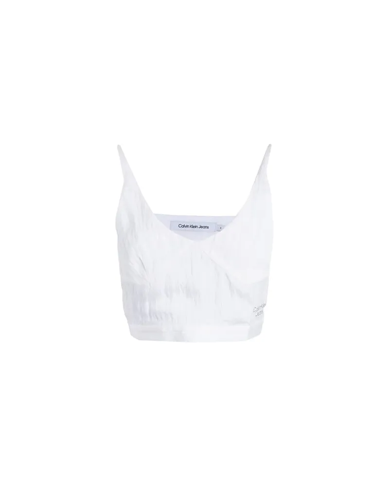 Calvin Klein TOPS - Topsauf YOOX.COM Weiß
