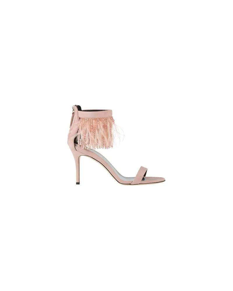 Giuseppe Zanotti SCHUHE - Sandalenauf YOOX.COM Hellrosa