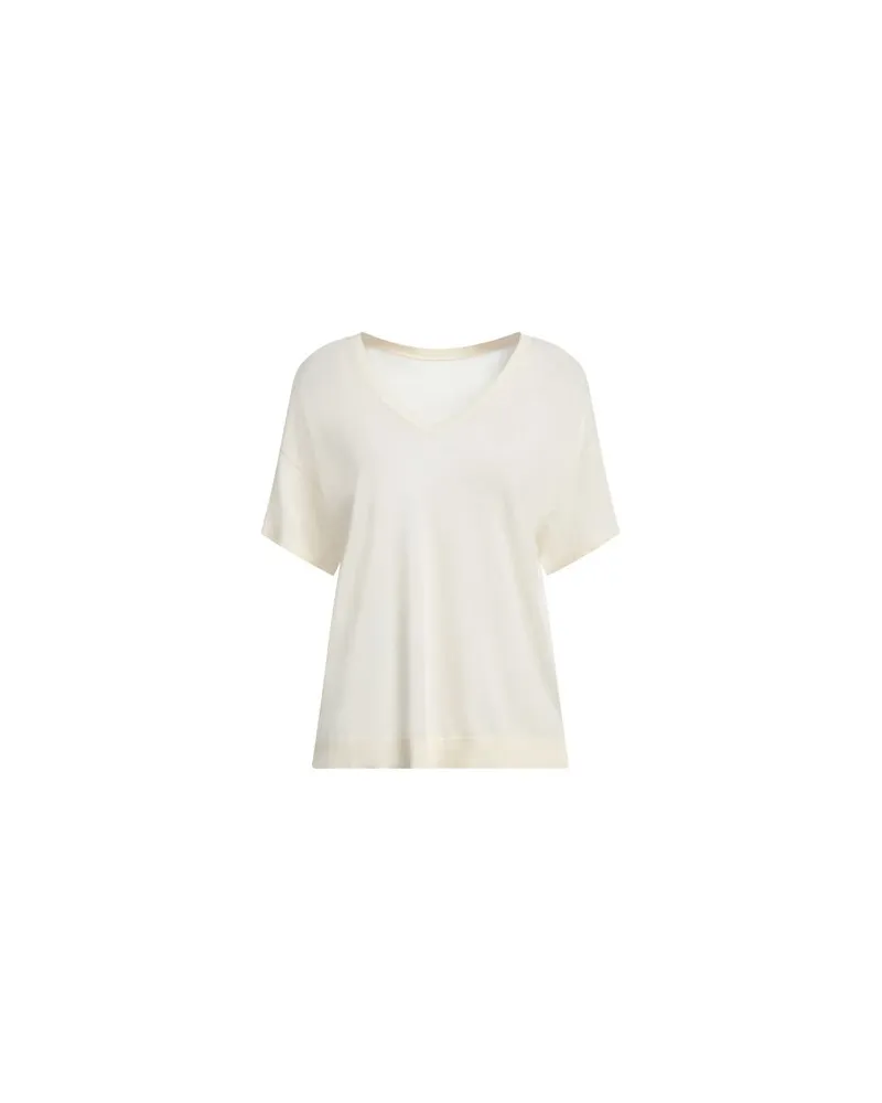 Vila STRICKWAREN - Pulloverauf YOOX.COM Elfenbein