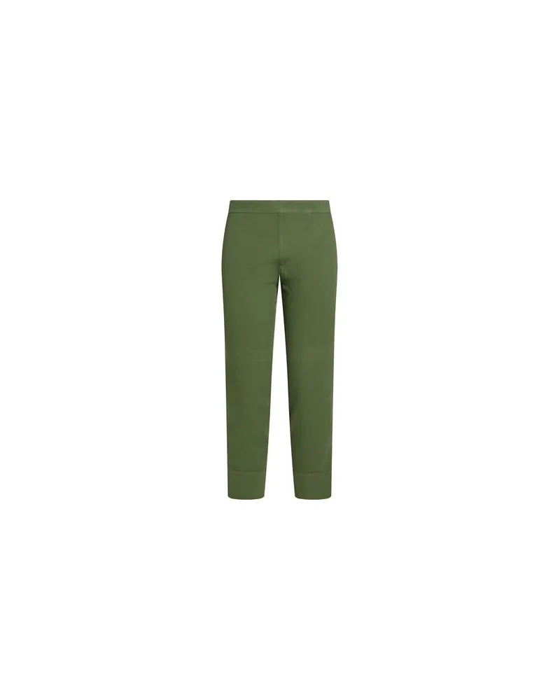 120% Lino HOSEN & RÖCKE - Hosenauf YOOX.COM Militärgrün