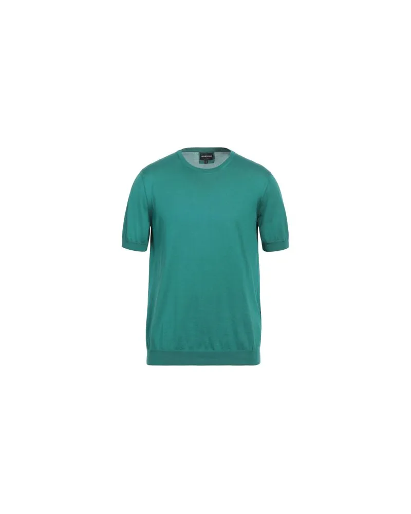 Giorgio Armani STRICKWAREN - Pulloverauf YOOX.COM Smaragdgrün