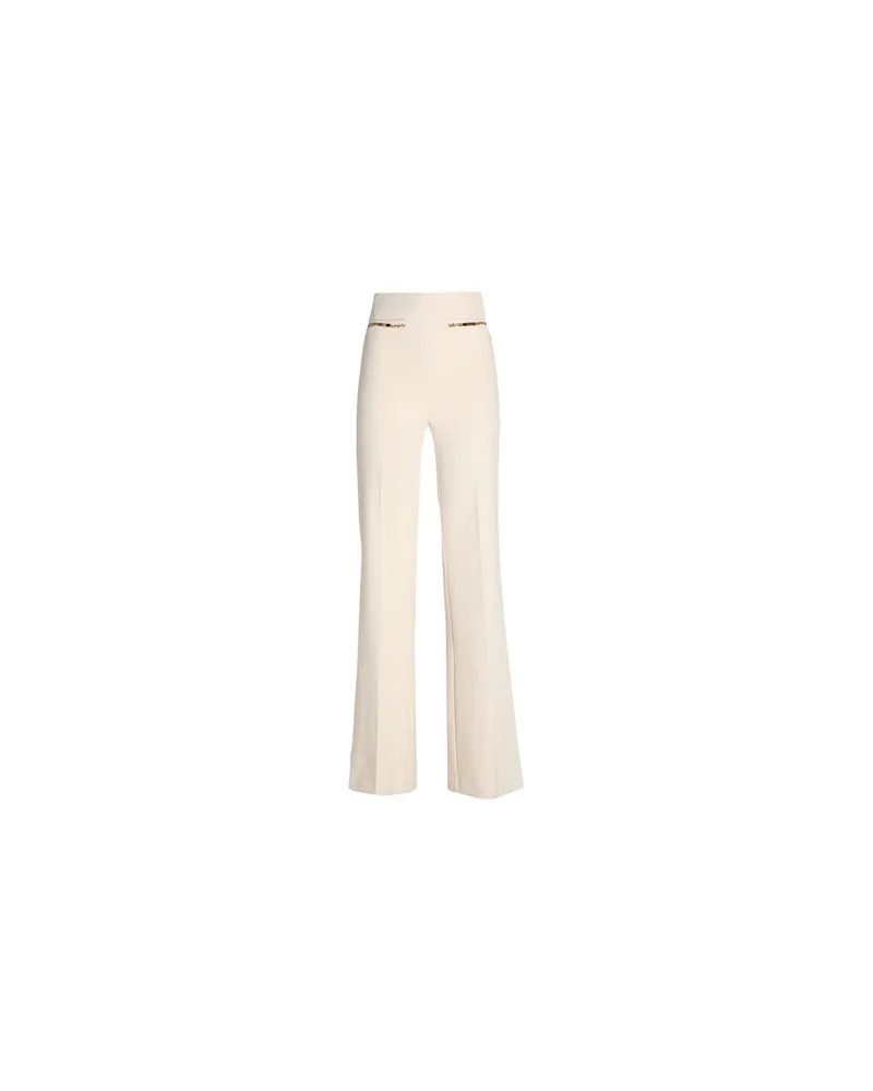 Elisabetta Franchi HOSEN & RÖCKE - Hosenauf YOOX.COM Cremeweiß