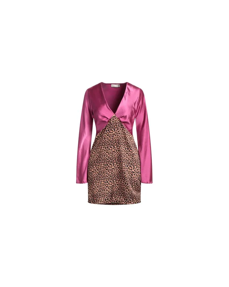 HAVEONE KLEIDER - Mini-Kleiderauf YOOX.COM Fuchsia