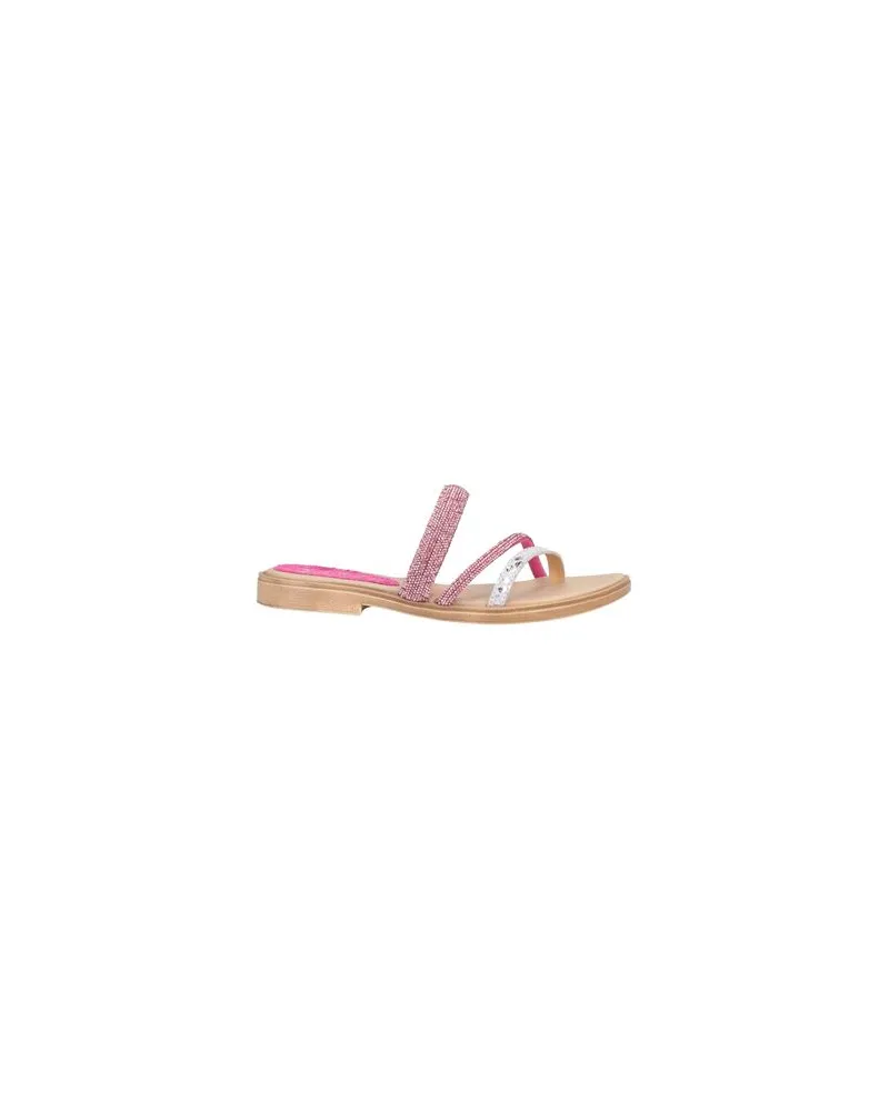 Divine Follie SCHUHE - Zehentrennerauf YOOX.COM Fuchsia