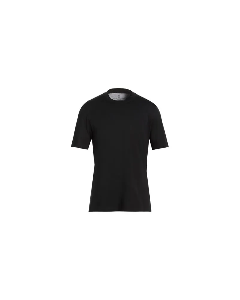 Brunello Cucinelli TOPS - T-shirtsauf YOOX.COM Schwarz
