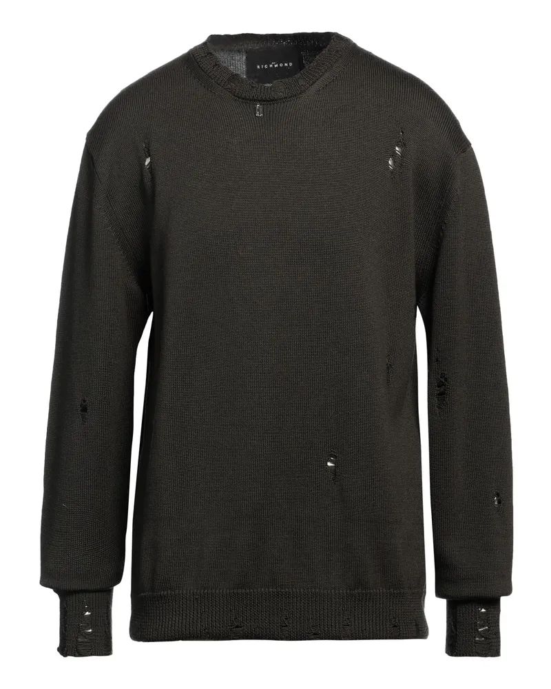 John Richmond Pullover Militärgrün