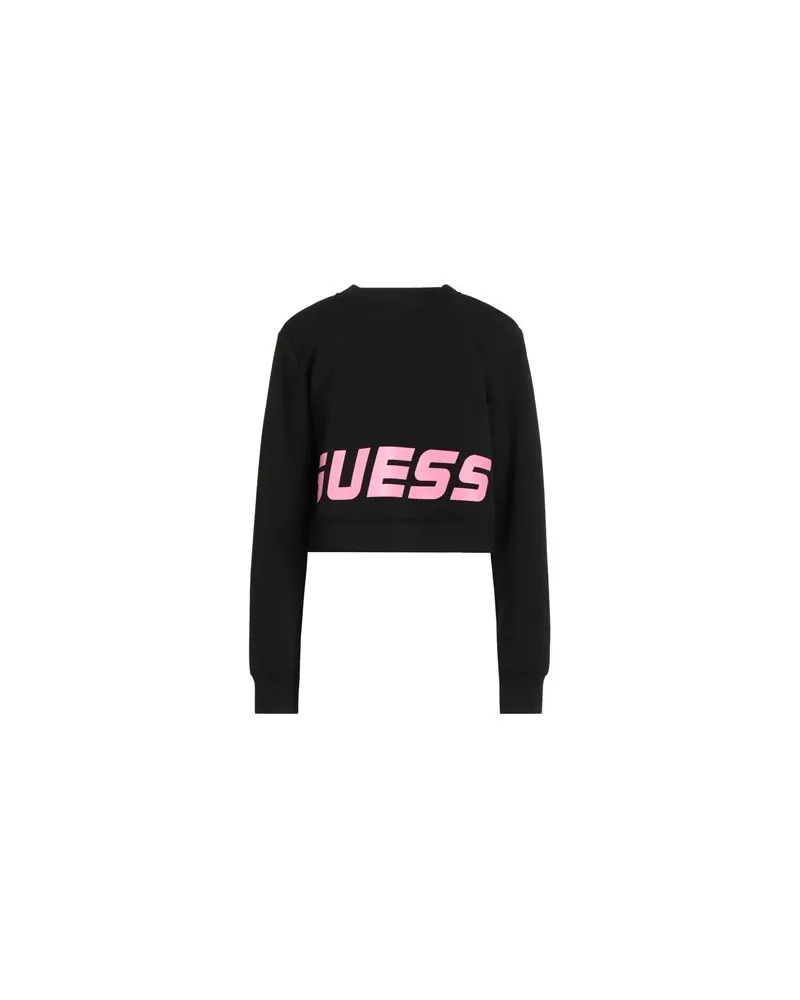 Guess TOPS - Sweatshirtsauf YOOX.COM Schwarz