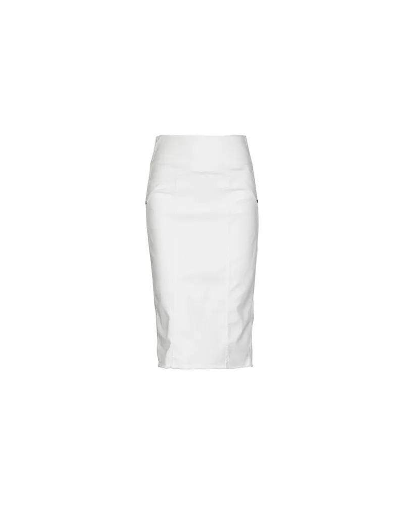 8PM HOSEN & RÖCKE - Jeansröckeauf YOOX.COM Weiß