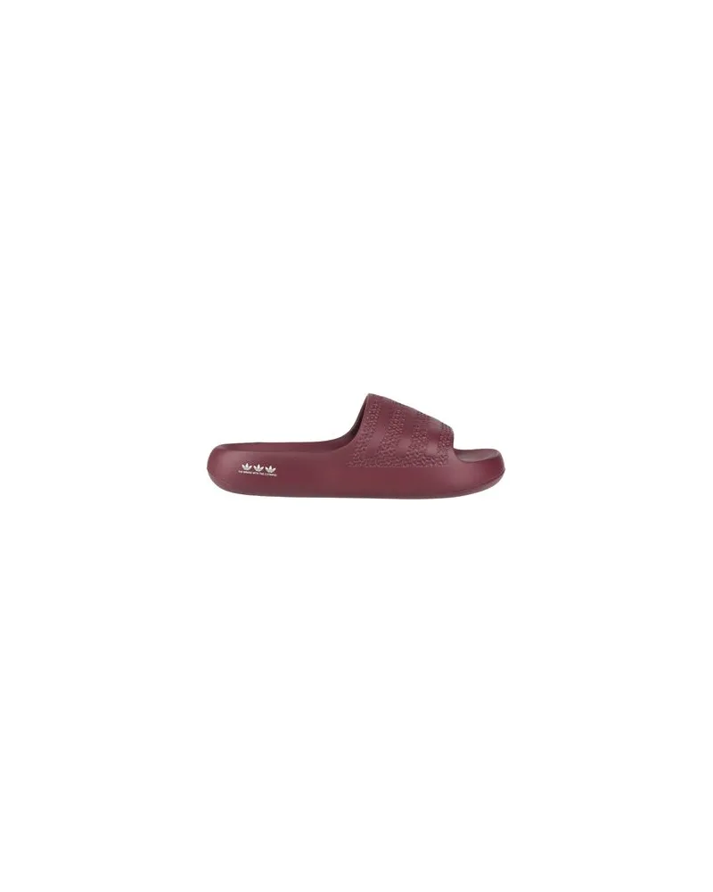 adidas ADILETTE AYOON W SLIDES  - SCHUHE - Sandalenauf YOOX.COM Bordeaux