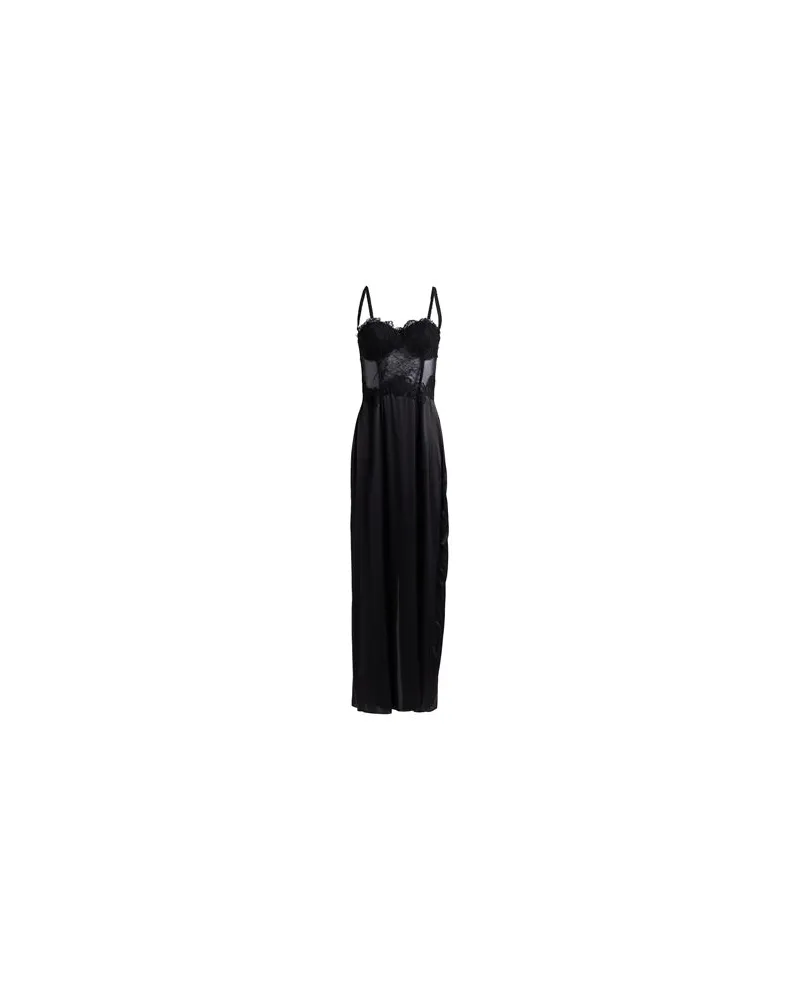 Ermanno Scervino LIFE - KLEIDER - Maxi-Kleiderauf YOOX.COM Schwarz