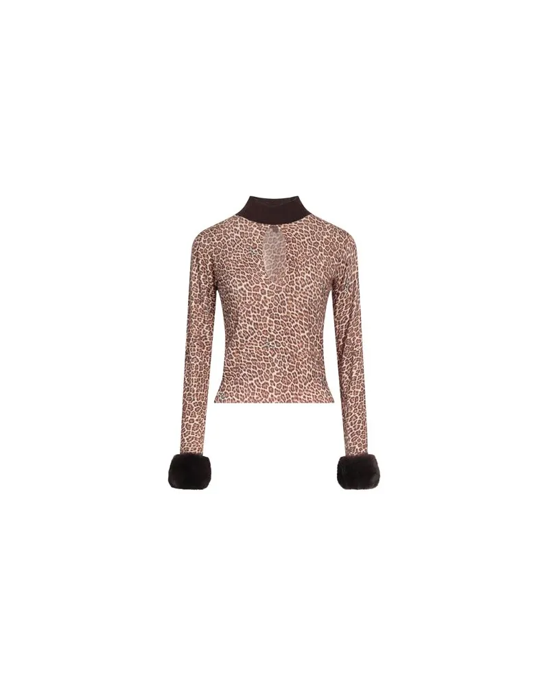 Blumarine STRICKWAREN - Rollkragenpulloverauf YOOX.COM Rostrot