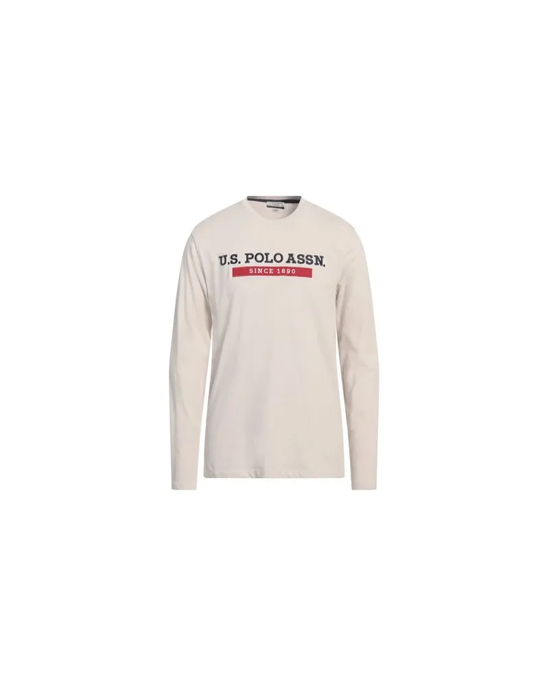 U.S. Polo Assn.  TOPS - T-shirtsauf YOOX.COM Beige