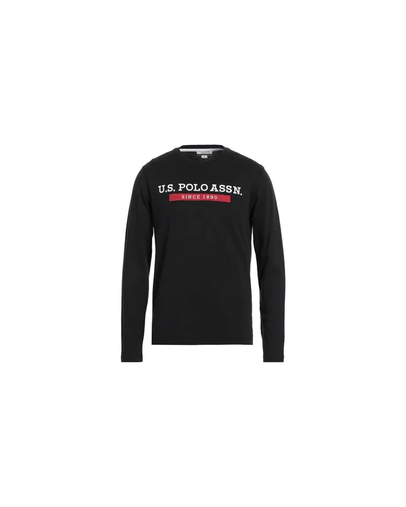 U.S. Polo Assn.  U POLO ASSN. - TOPS - T-shirtsauf YOOX.COM Schwarz