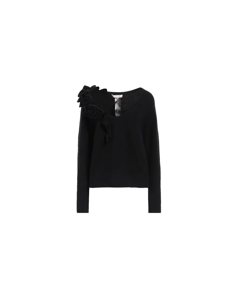 Liviana Conti STRICKWAREN - Pulloverauf YOOX.COM Schwarz