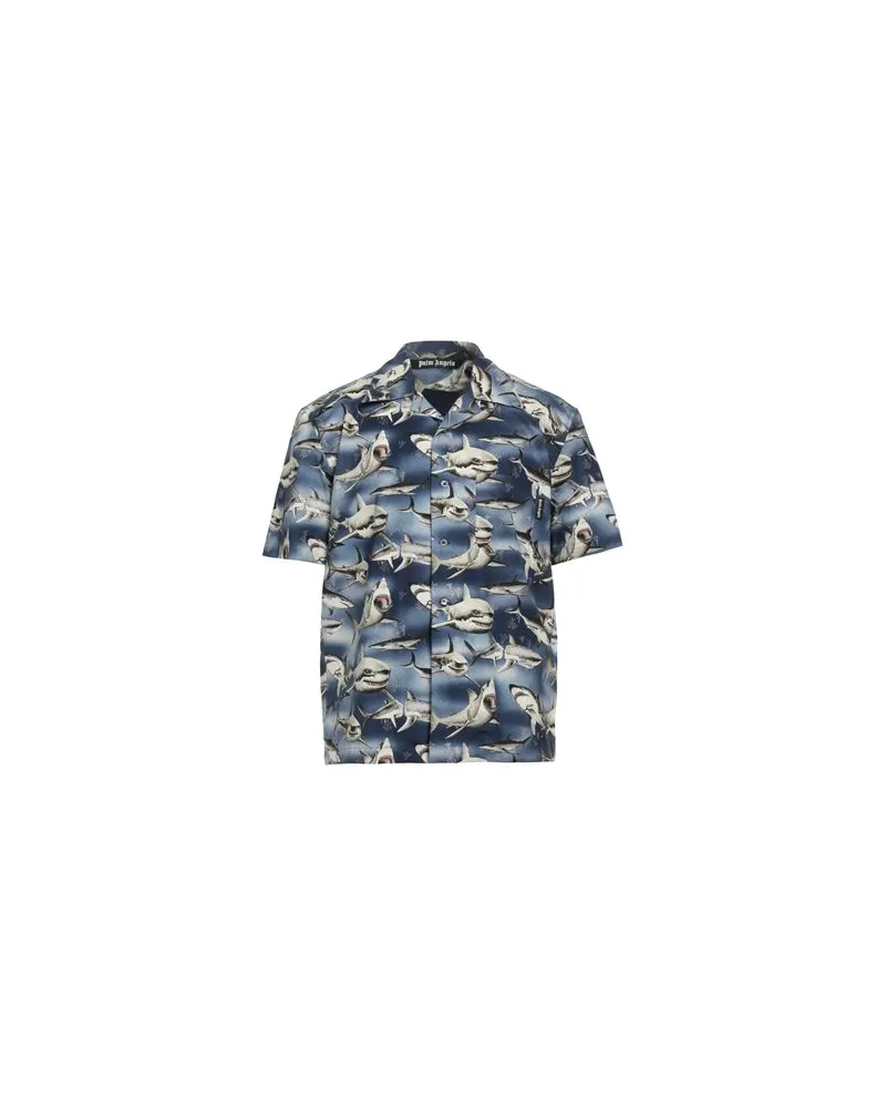 Palm Angels TOPS - Hemdenauf YOOX.COM Blau