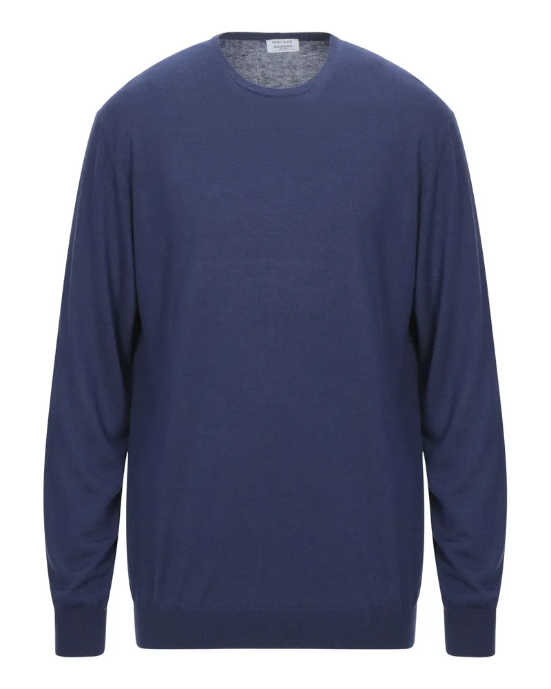 Heritage Pullover Blau