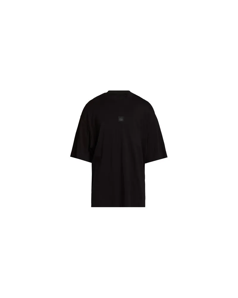 Armani Exchange TOPS - T-shirtsauf YOOX.COM Schwarz