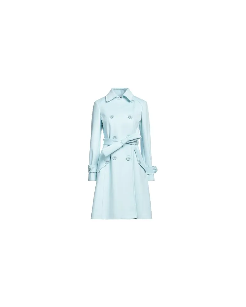 Yes London JACKEN & MÄNTEL - Mäntelauf YOOX.COM Himmelblau