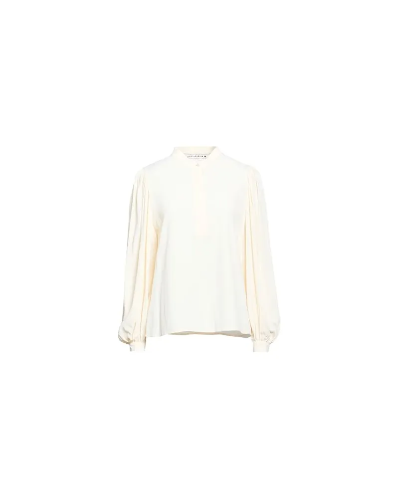 SHIRTAPORTER TOPS - Topsauf YOOX.COM Cremeweiß
