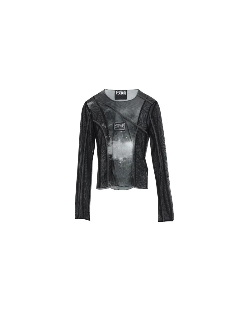 Versace Jeans TOPS - T-shirtsauf YOOX.COM Schwarz
