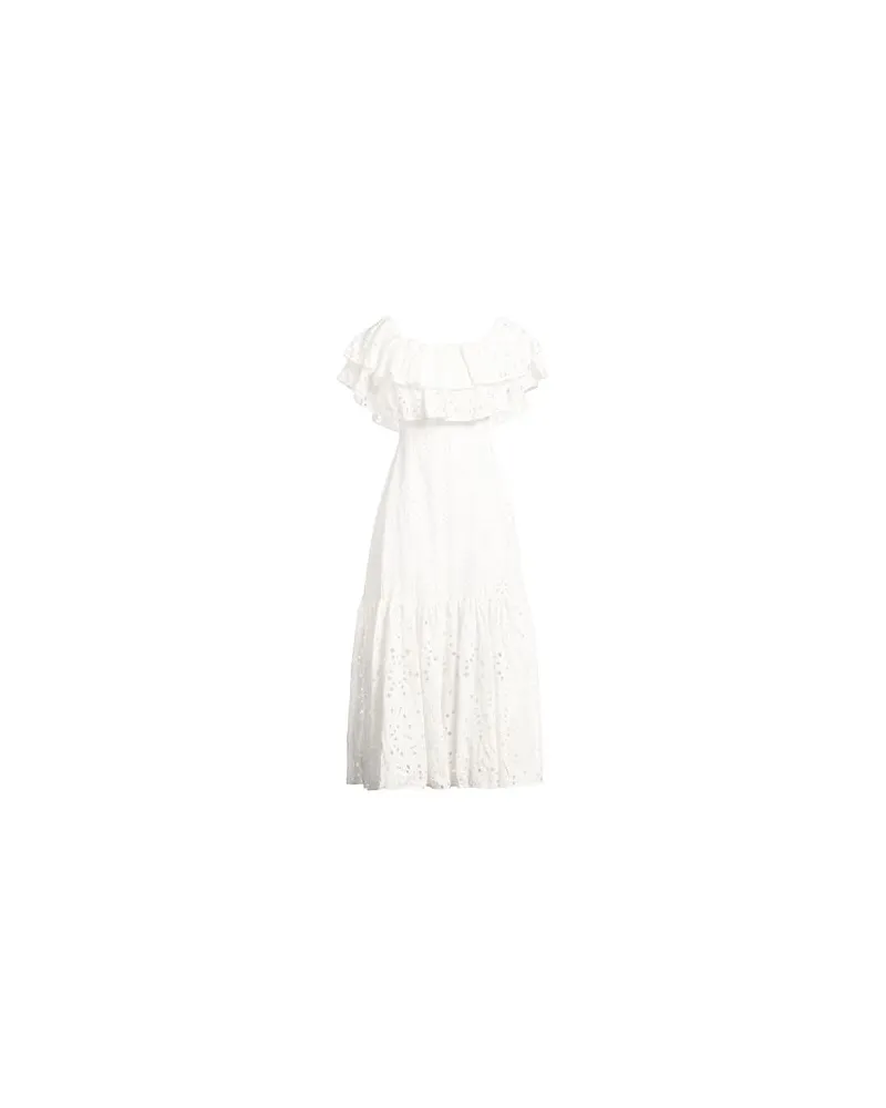 Charo Ruiz KLEIDER - Midi-Kleiderauf YOOX.COM Weiß