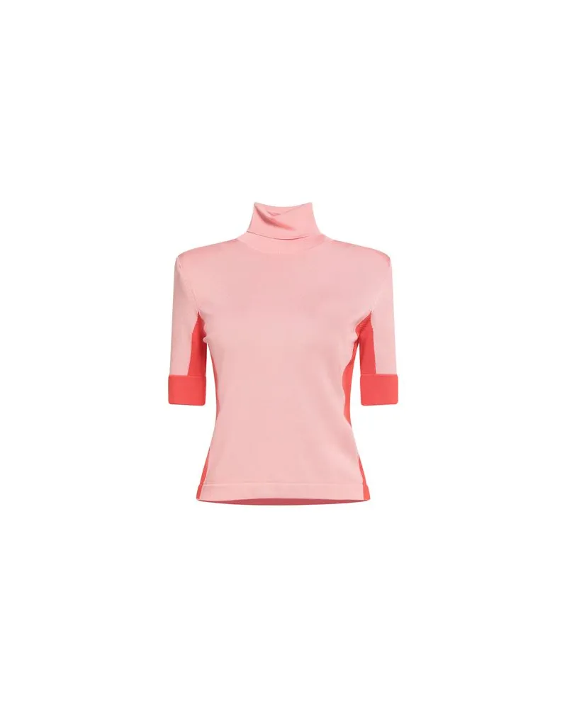 Elisabetta Franchi STRICKWAREN - Rollkragenpulloverauf YOOX.COM Lachs