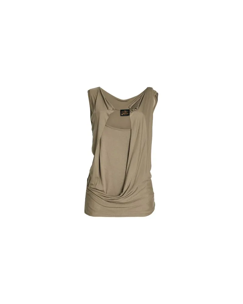 Vivienne Westwood TOPS - Topsauf YOOX.COM Khaki
