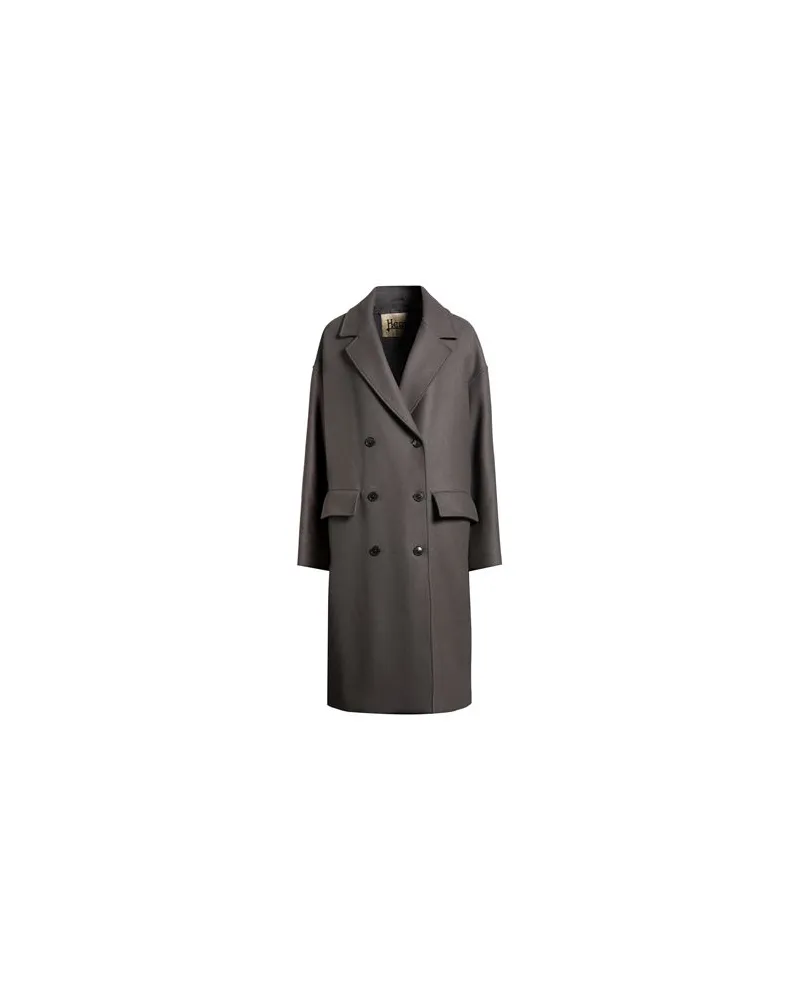 Herno JACKEN & MÄNTEL - Mäntelauf YOOX.COM Grau