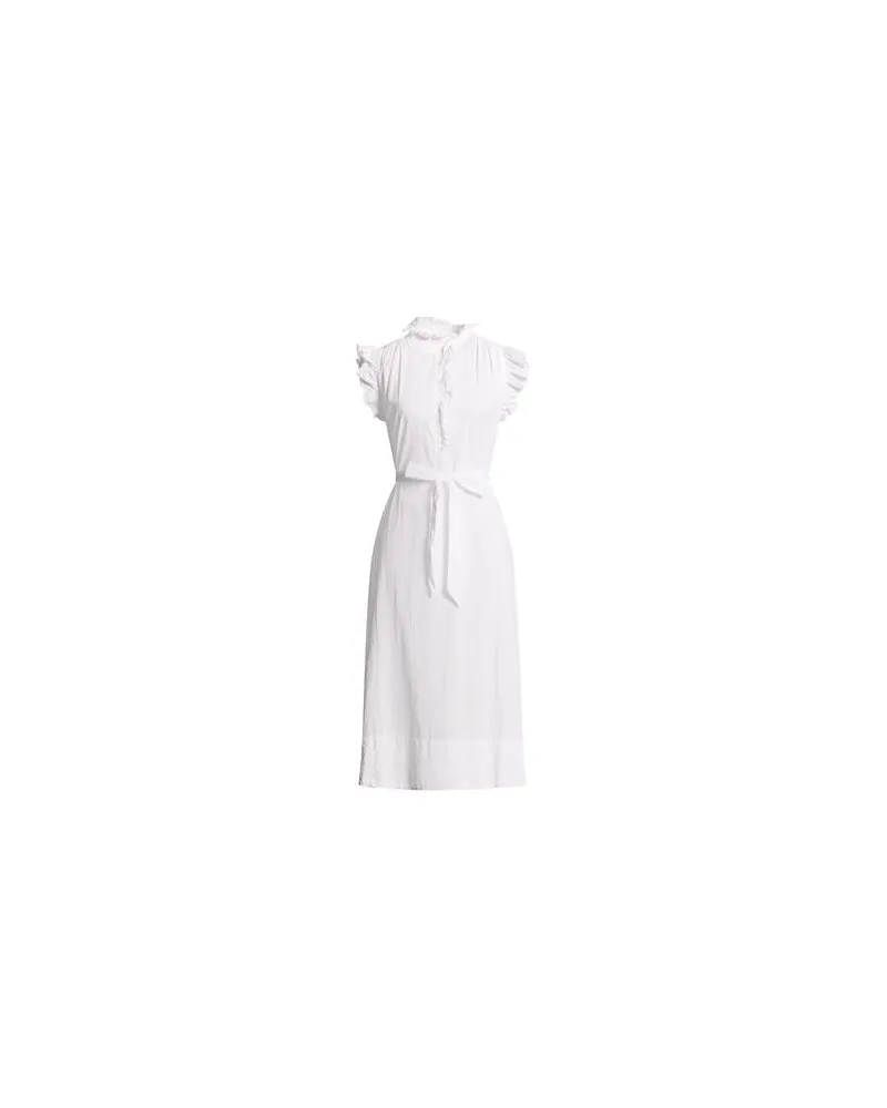Xírena KLEIDER - Midi-Kleiderauf YOOX.COM Weiß