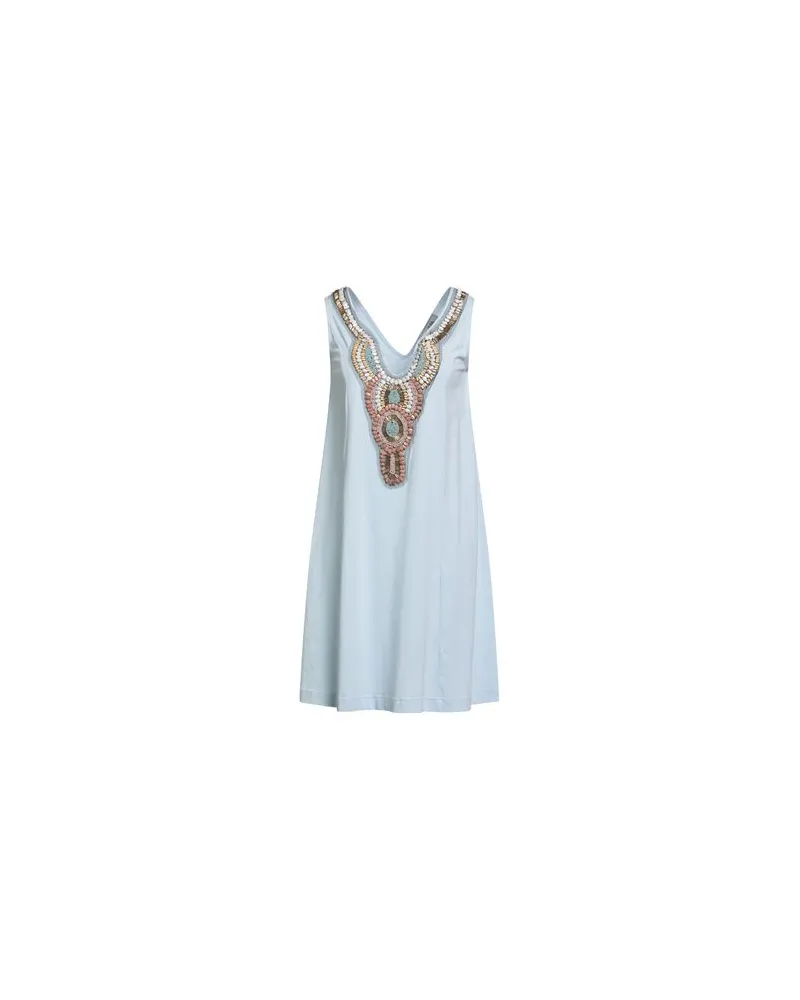 Jijil KLEIDER - Mini-Kleiderauf YOOX.COM Himmelblau