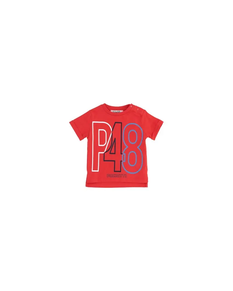 Cesare Paciotti TOPS - T-shirtsauf YOOX.COM Tomatenrot