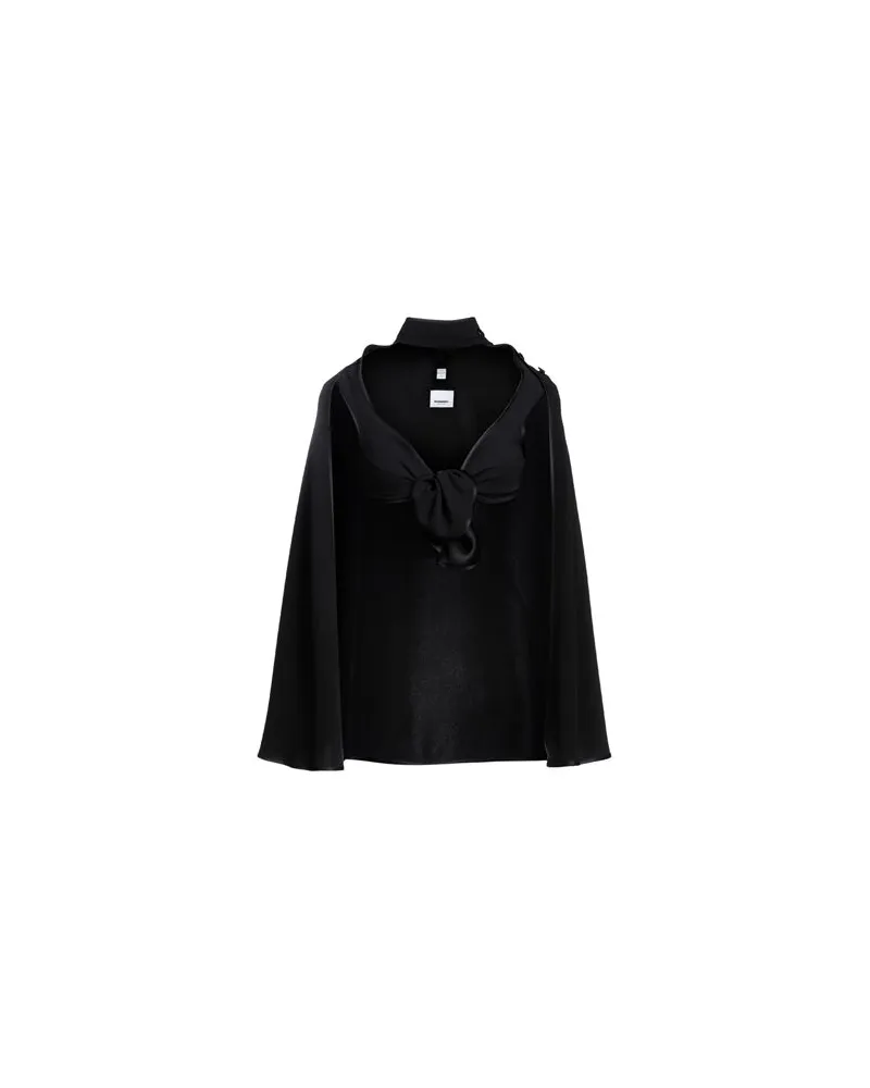 Burberry JACKEN & MÄNTEL - Capesauf YOOX.COM Schwarz