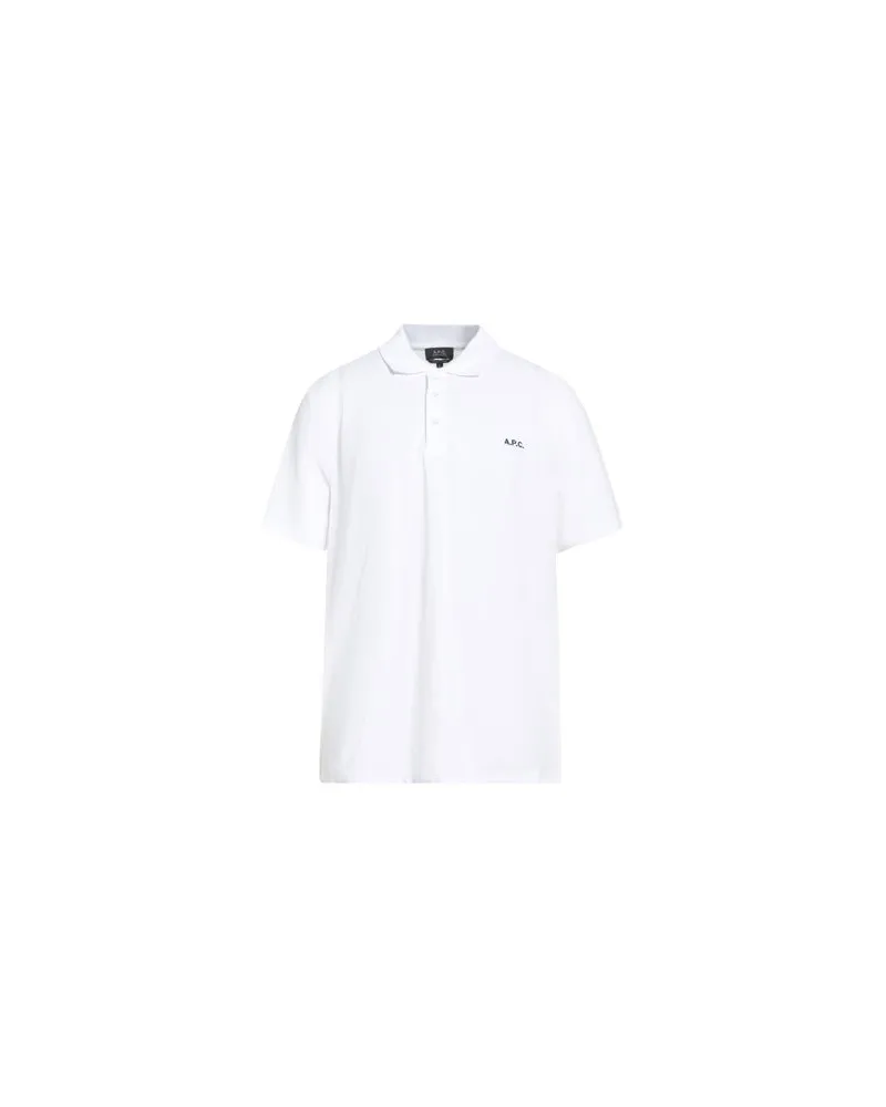 A.P.C. TOPS - Poloshirtsauf YOOX.COM Weiß